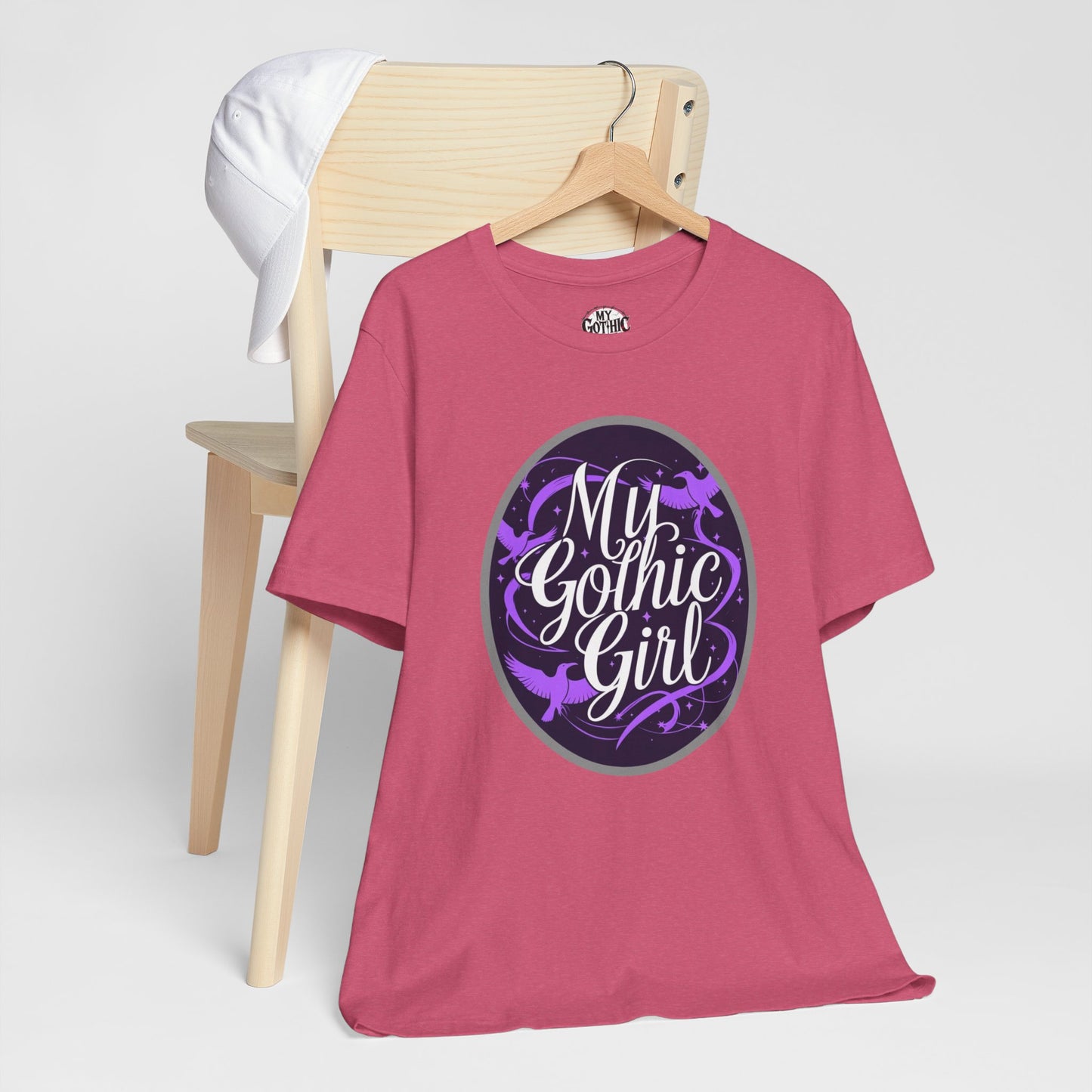 My Gothic Girl Poetic Goth Graphic Tee – Dark Alt Aesthetic Streetwear Fashion