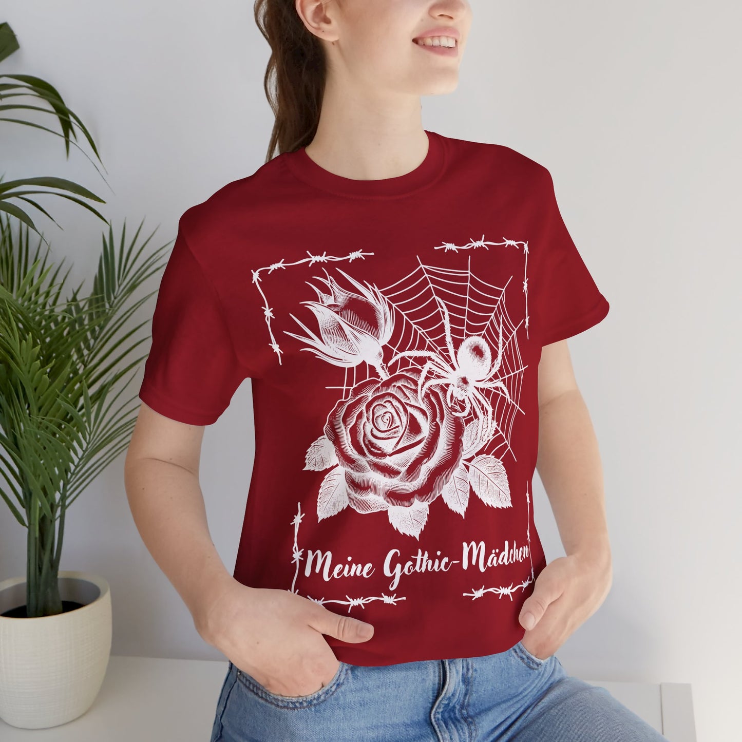 Gothic T-Shirts for Women & Men "Meine Gothic-Mädchen" Dark Aesthetic & Alternative Tees – My Gothic Girl