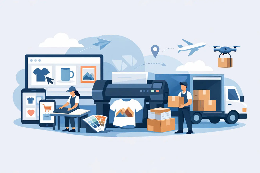 How Does Print on Demand Work?