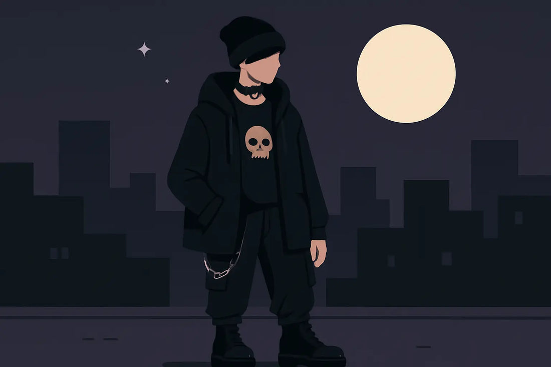 Goth Streetwear Outfits That Hit After Dark