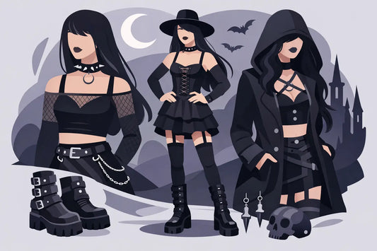 Gothic Outfit Lookbook Example That Hits Hard