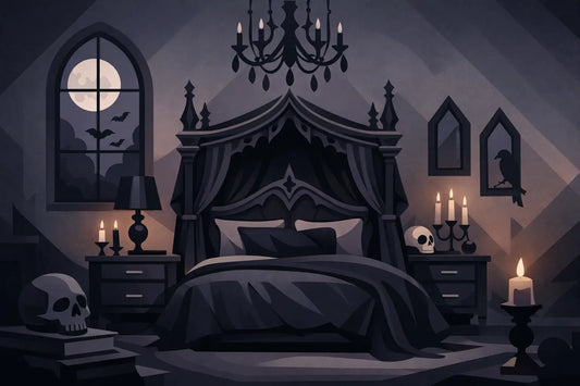 How to Build a Gothic Bedroom That Hits