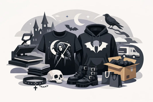 Print on Demand Gothic Clothing That Hits