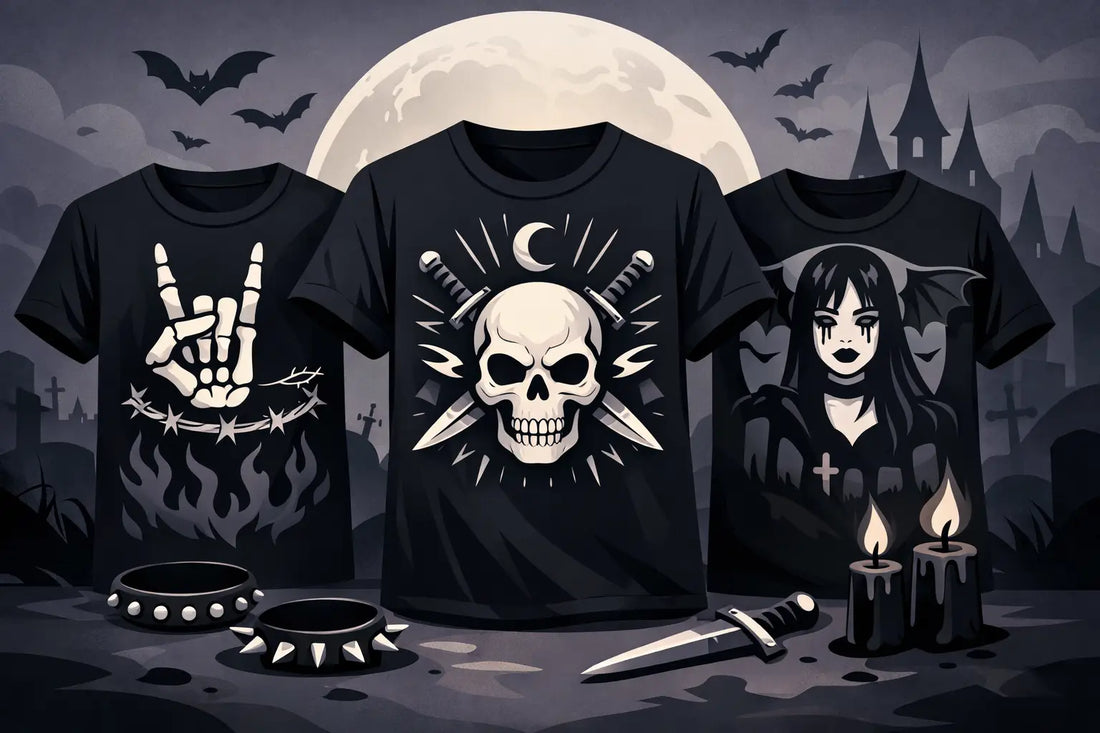 Statement T-Shirts for Goths That Hit Hard