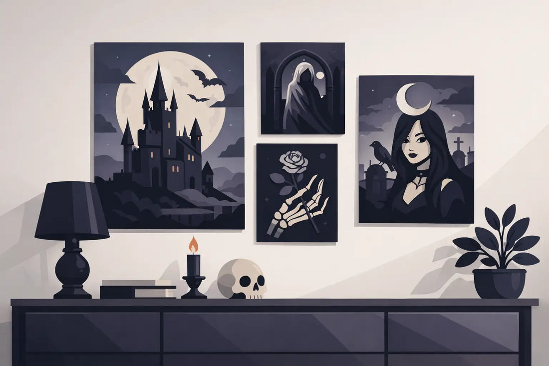 How to Decorate With Gothic Posters