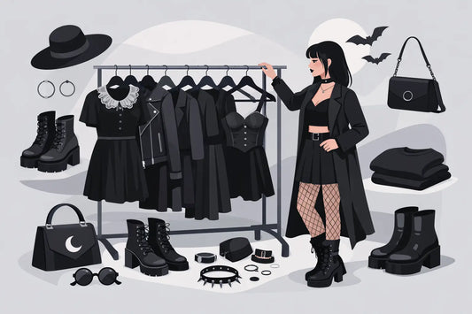 How to Build a Goth Capsule Wardrobe
