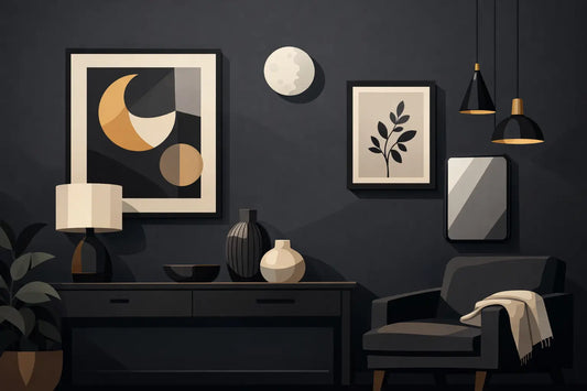 Guide to Dark Wall Decor That Actually Hits