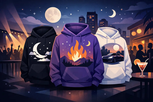 Graphic Sweatshirts That Own the Night
