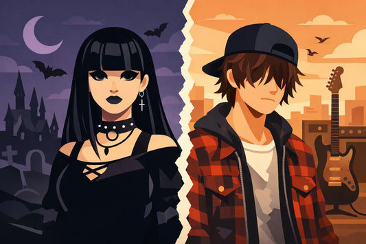 Goth vs Grunge Style: What Sets Them Apart?