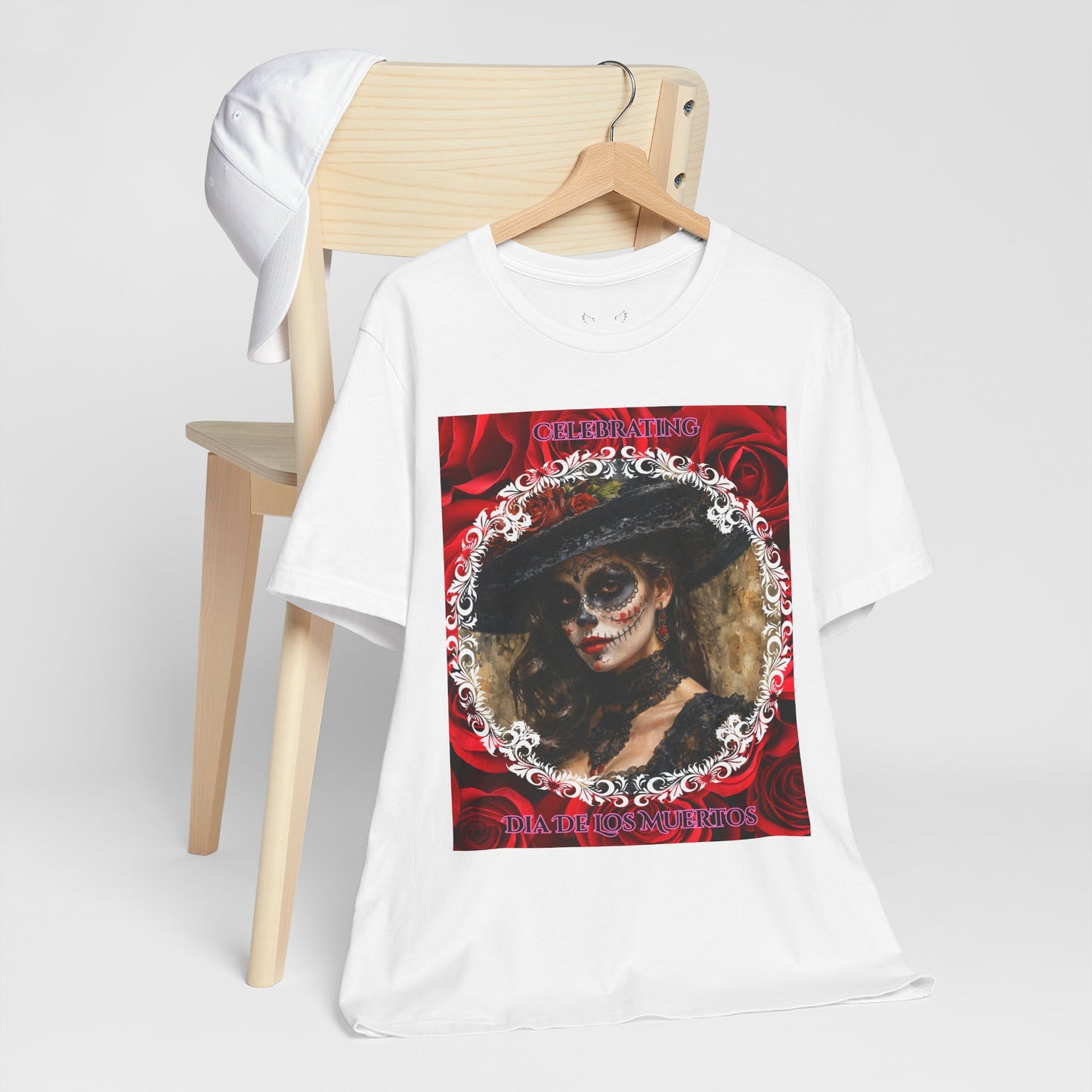 My Gothic Girl Dia De Los Muertos Graphic Tee – Gothic Streetwear, Whimsy Goth, Dark Poetry Alt Fashion
