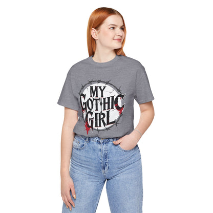 My Gothic Girl Graphic Poetic Goth Graphic Tee – My Gothic Girl