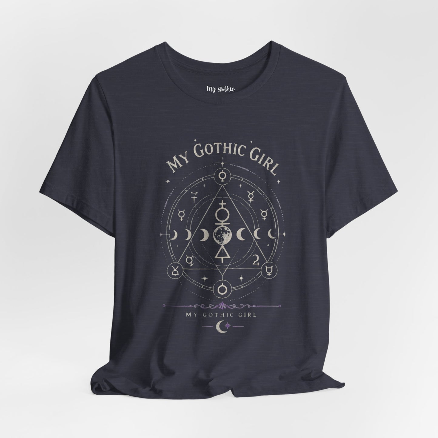 My Gothic Girl "The Alchemist" Gothic Design Short Sleeve T Shirt