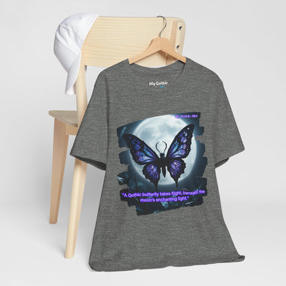 My Gothic Girl Graphic Tee – Whimsy Goth Streetwear, Dark Poetry Fashion, Alt Aesthetic Apparel
