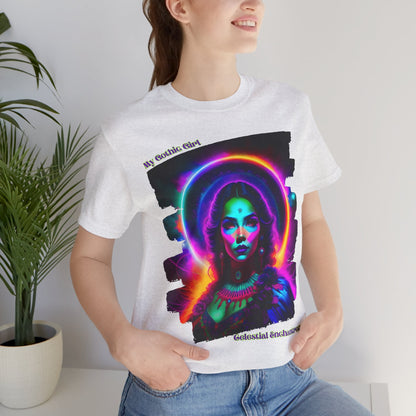 Celestial Enchantress Poetic Goth Graphic Tee – My Gothic Girl