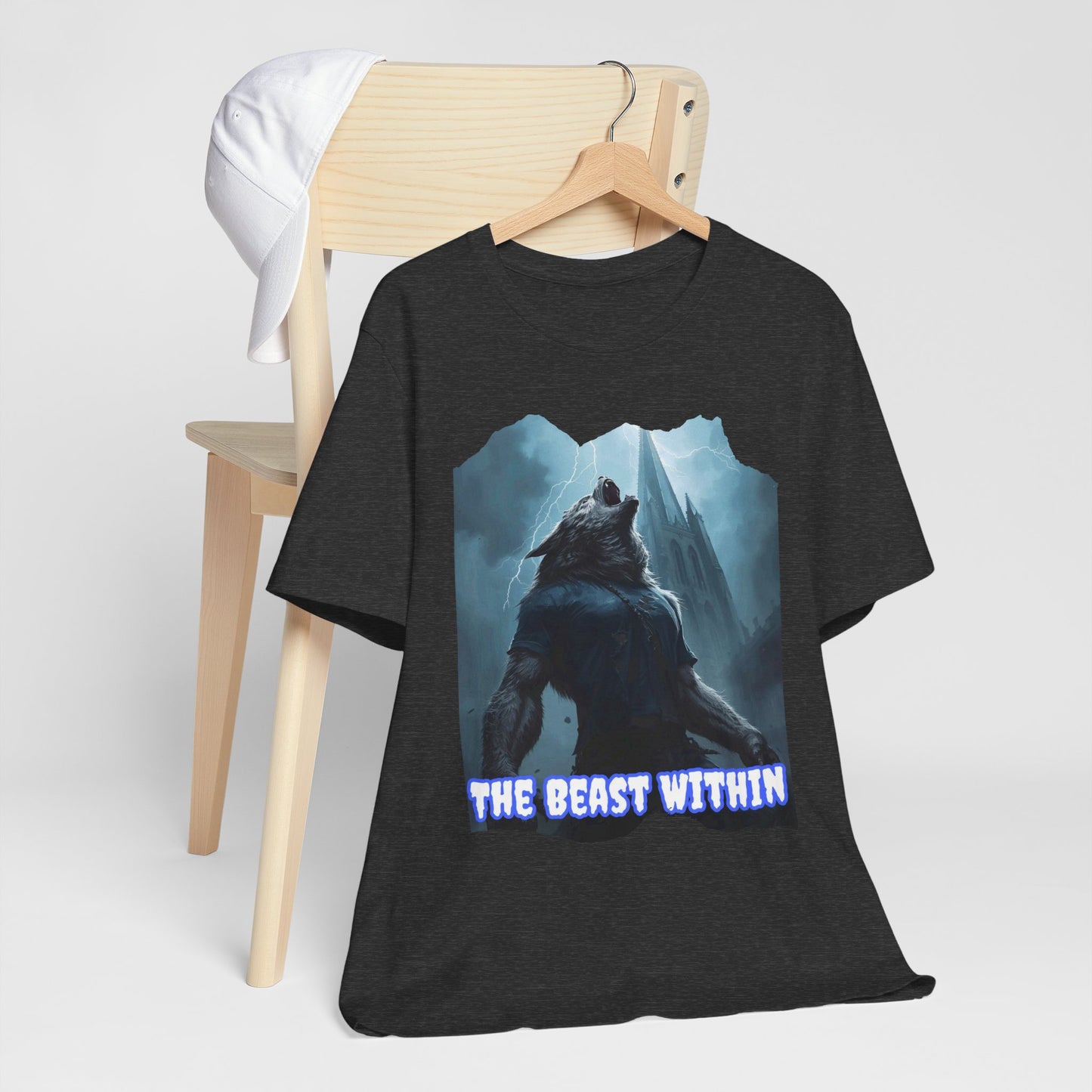 My Gothic Girl "The Beast Within" Graphic T-Shirt Unisex Gothic Dark Fashion Casual Wear