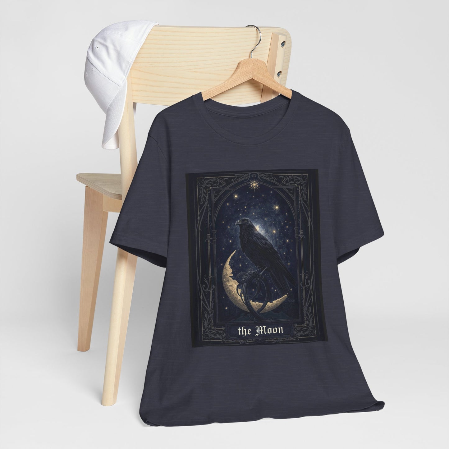 My Gothic Girl "Raven Moon" Graphic T-Shirt Unisex Gothic Dark Fashion Casual Wear