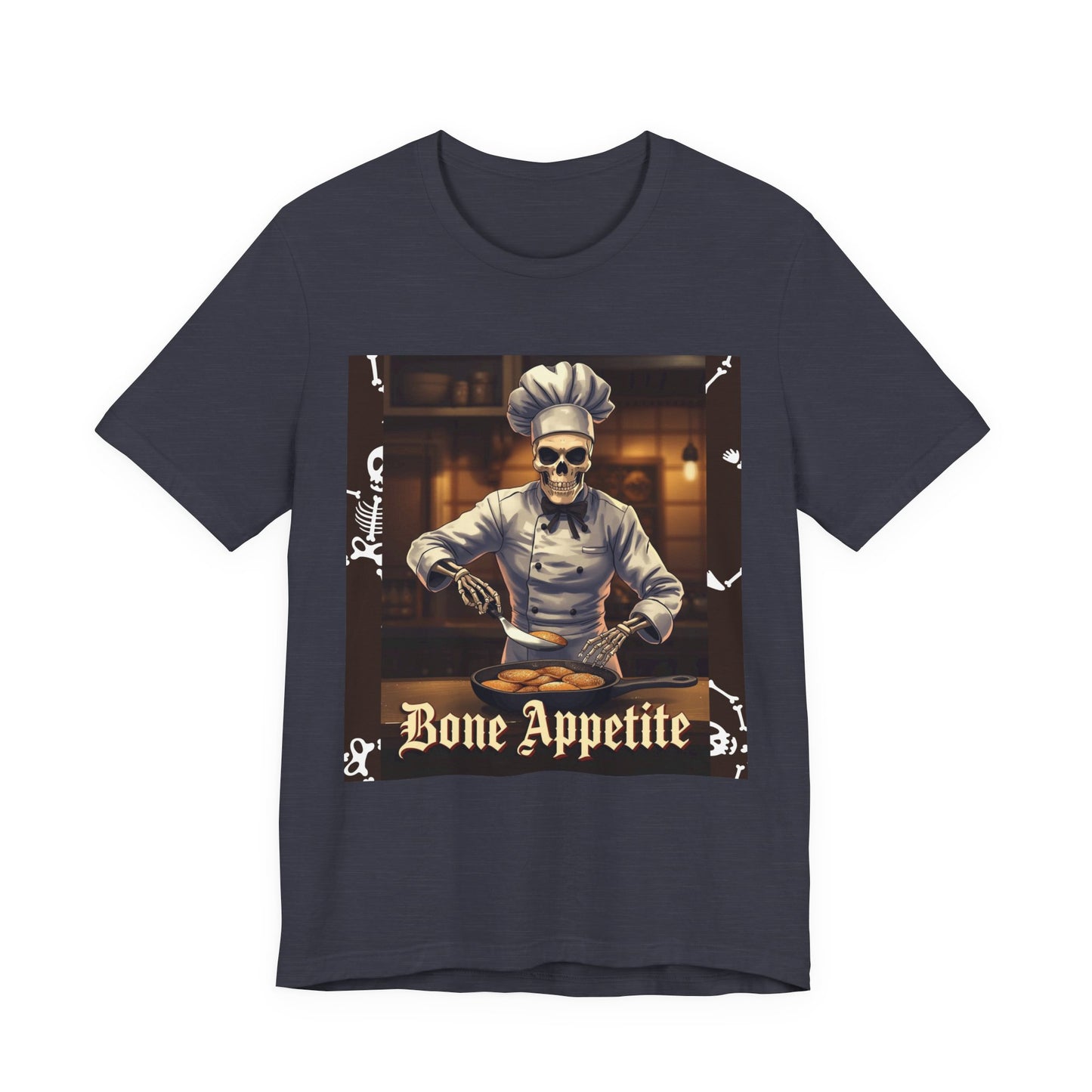 My Gothic Girl "Bone Appetite" Graphic T-Shirt Unisex Gothic Dark Fashion Casual Wear