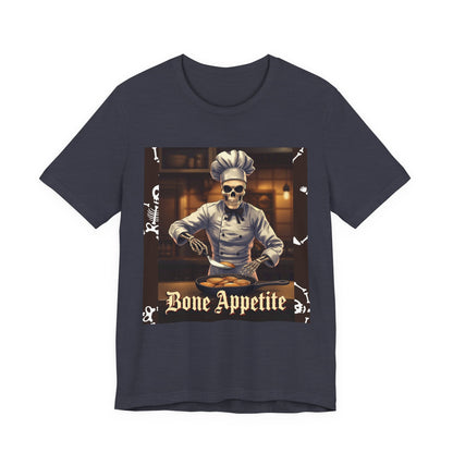 My Gothic Girl "Bone Appetite" Graphic T-Shirt Unisex Gothic Dark Fashion Casual Wear