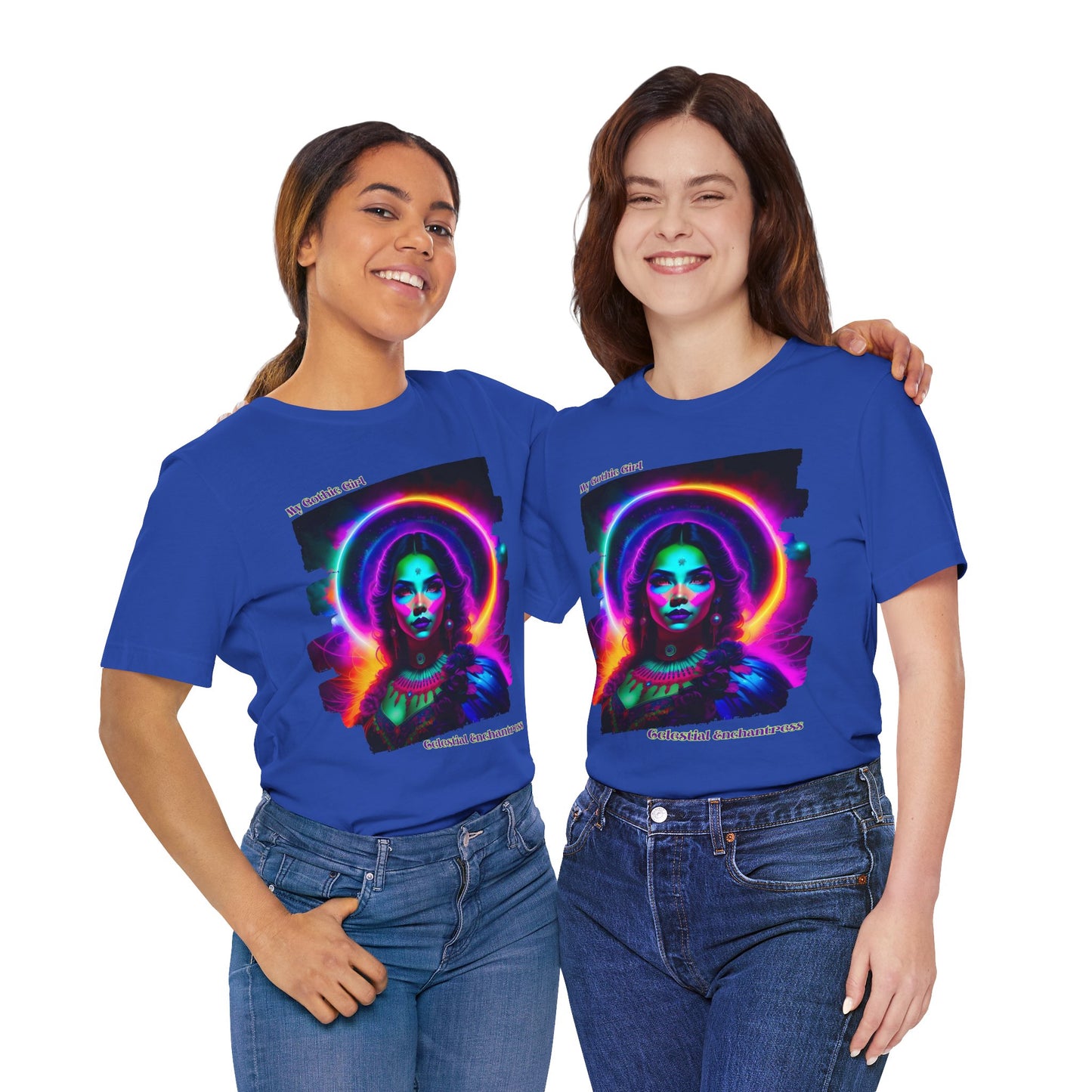 Celestial Enchantress Poetic Goth Graphic Tee – My Gothic Girl