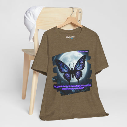 My Gothic Girl Graphic Tee – Whimsy Goth Streetwear, Dark Poetry Fashion, Alt Aesthetic Apparel
