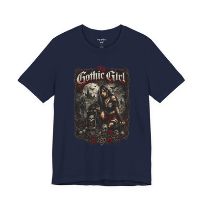 My Gothic Girl - Skater Girl Short Sleeve T Shirt