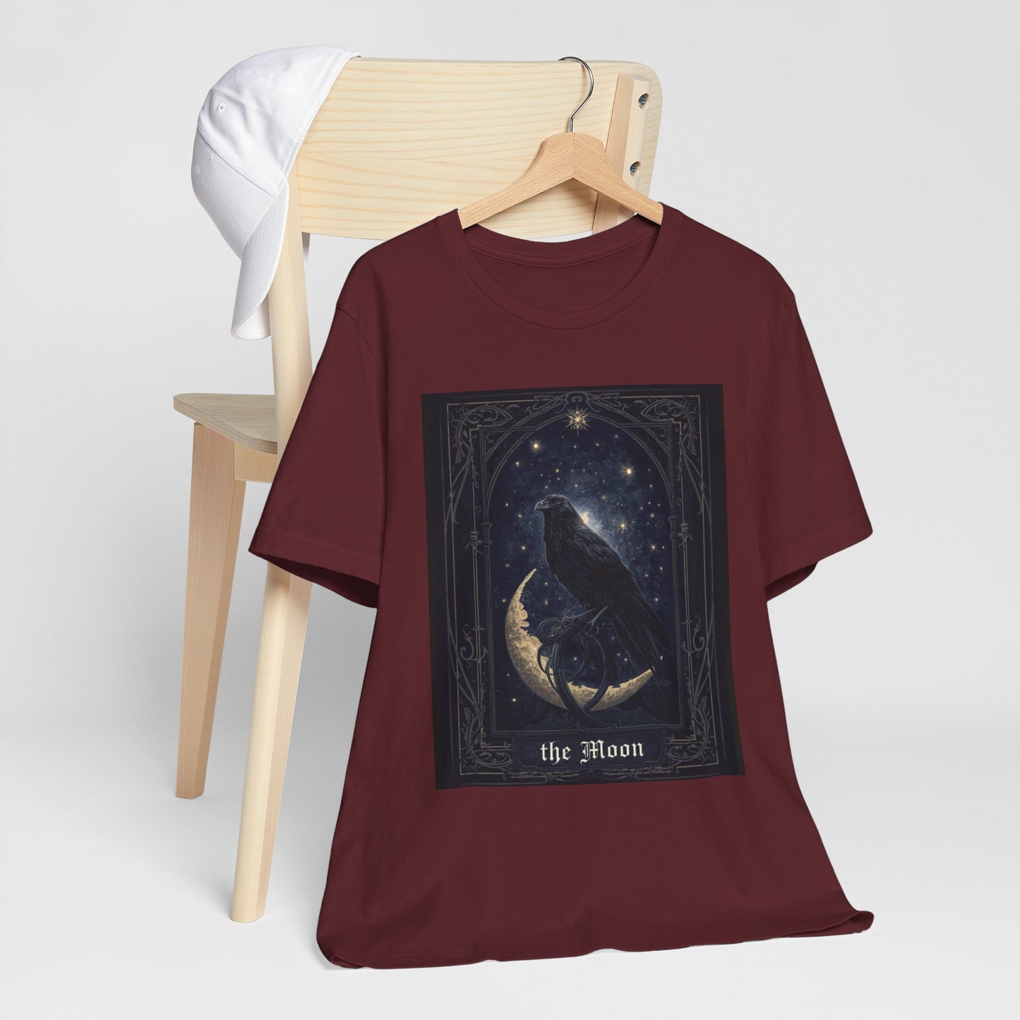 My Gothic Girl "Raven Moon" Graphic T-Shirt Unisex Gothic Dark Fashion Casual Wear