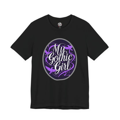My Gothic Girl Poetic Goth Graphic Tee – Dark Alt Aesthetic Streetwear Fashion