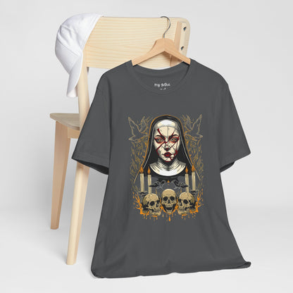 Nocturne Nun Gothic Pop Art T-Shirt
