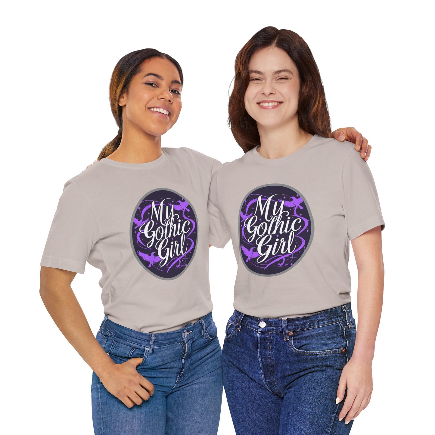 My Gothic Girl Poetic Goth Graphic Tee – Dark Alt Aesthetic Streetwear Fashion