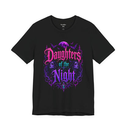 Daughters of the Night Tee — Gothic Vampire Moon Graphic T-Shirt