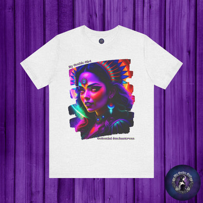 Celestial Enchantress Poetic Goth Graphic Tee – My Gothic Girl