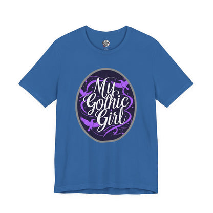 My Gothic Girl Poetic Goth Graphic Tee – Dark Alt Aesthetic Streetwear Fashion