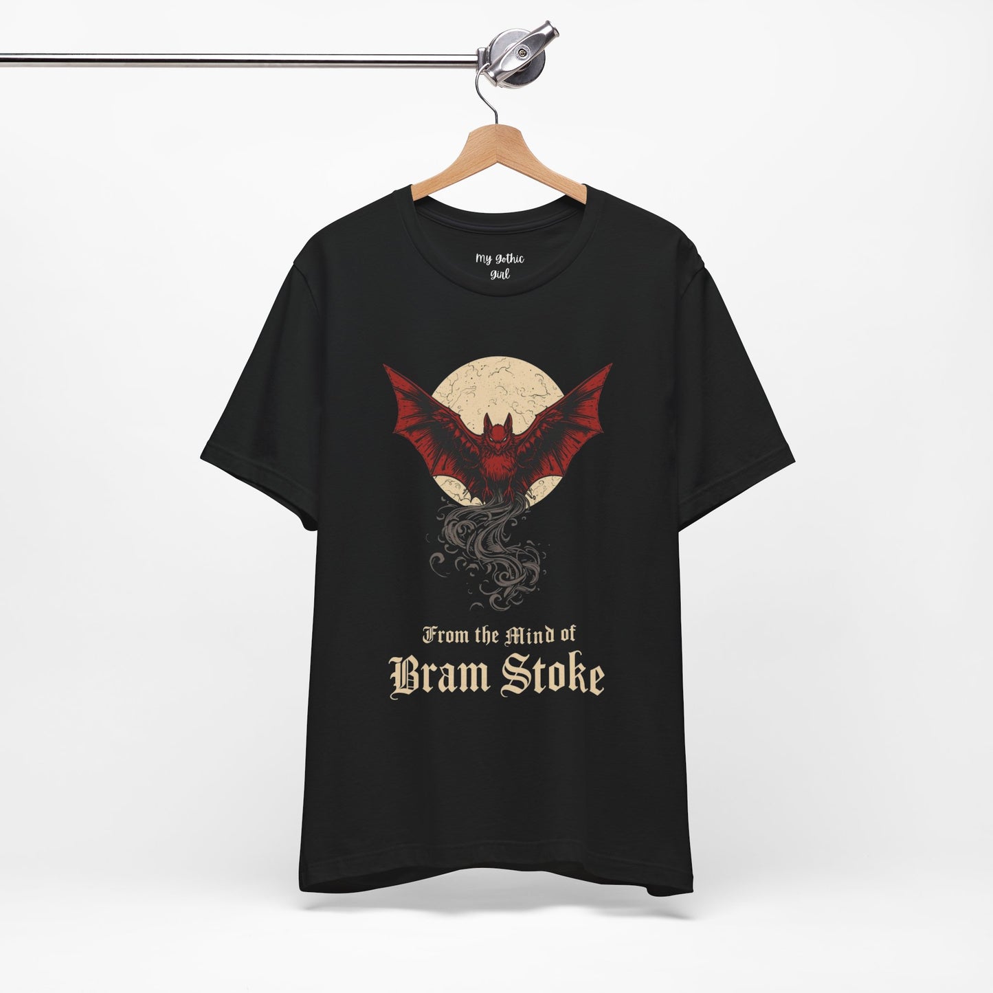 "From The Mind Of Bram Stoker" Gothic Literary Horror T-Shirt