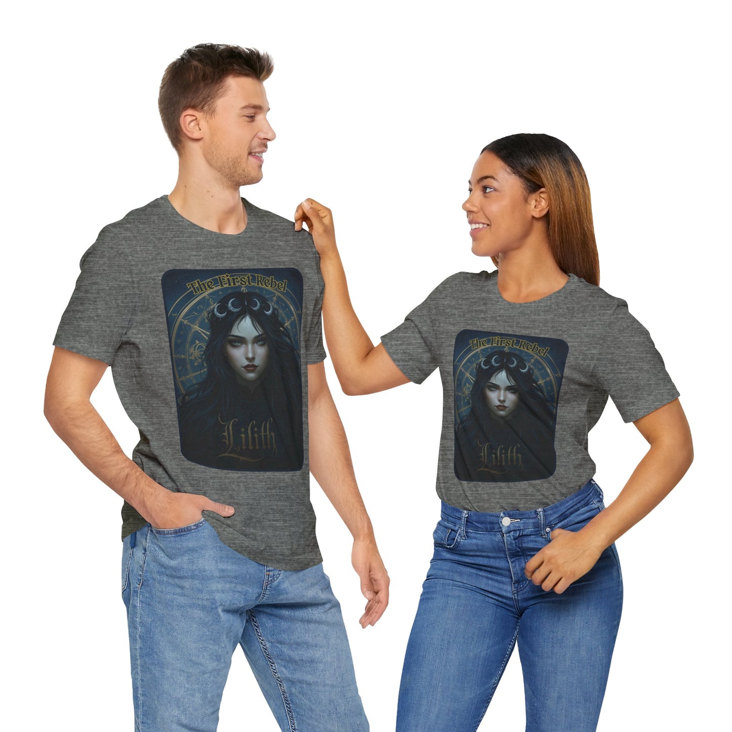 The First Rebel -"Lilith" Graphic T-Shirt – Alt Aesthetic Poetic Goth Street-wear