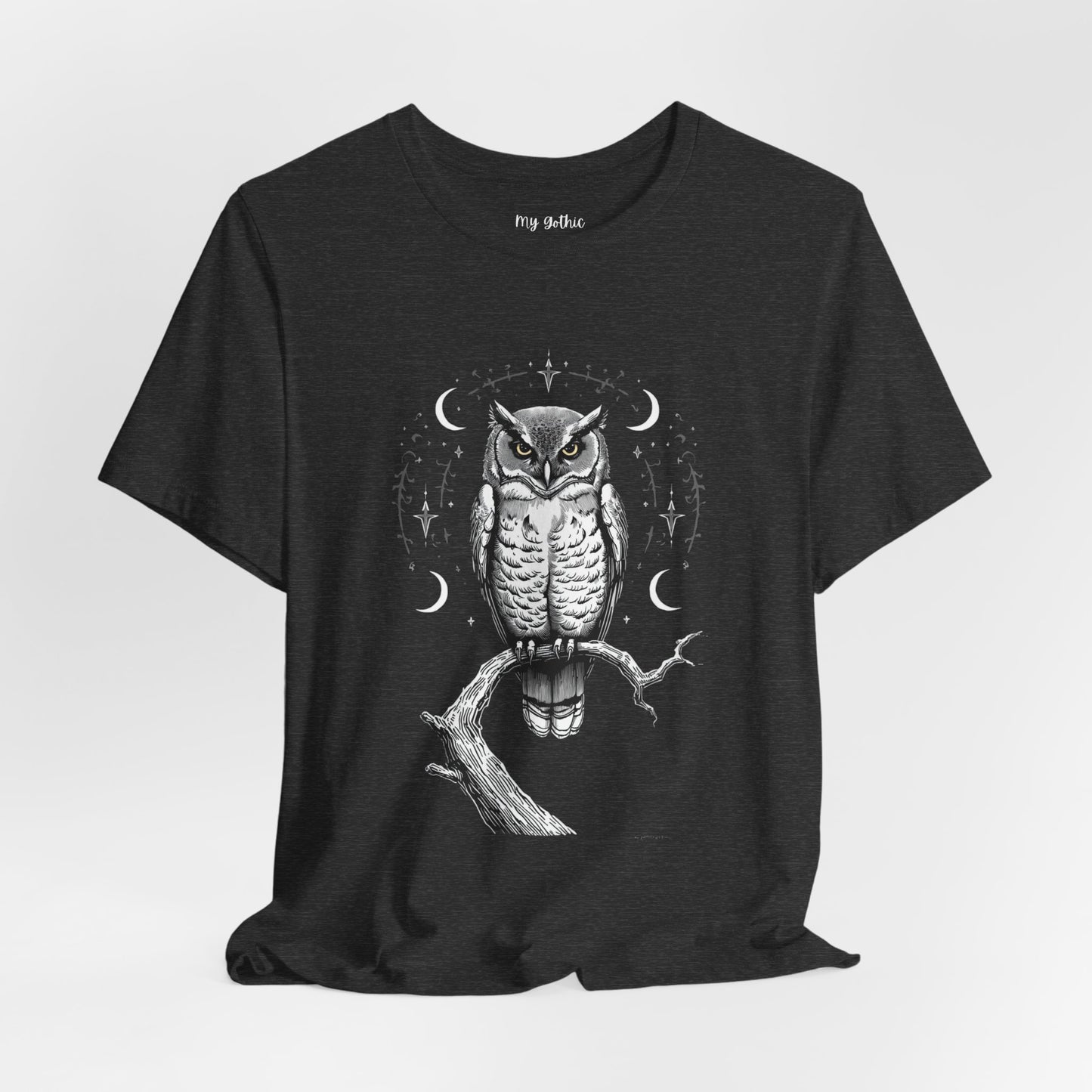 Gothic Watcher Owl - Graphic Tee