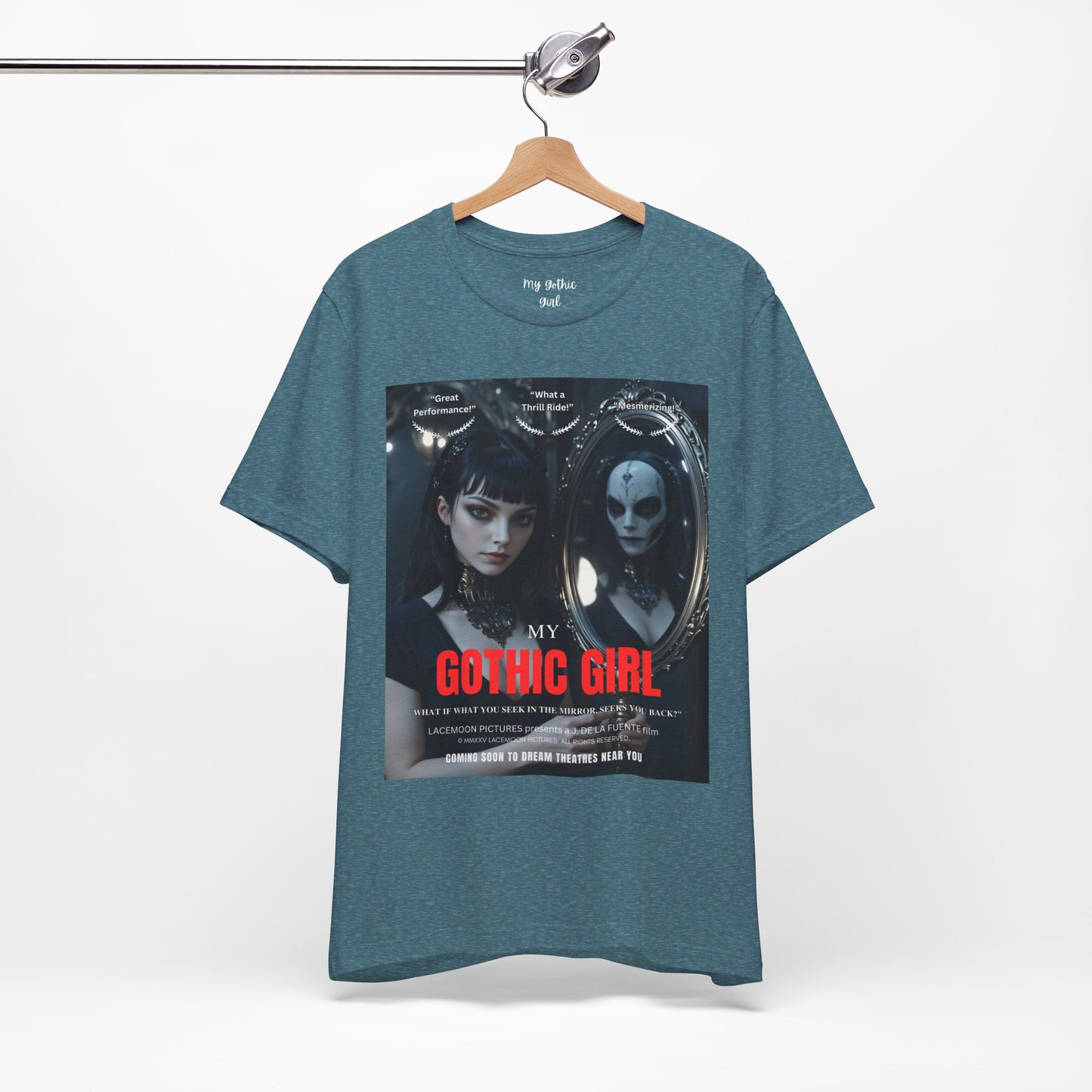 My Gothic Girl Graphic Tee – Whimsy Goth Streetwear, Dark Poetry Fashion, Alt Aesthetic Apparel