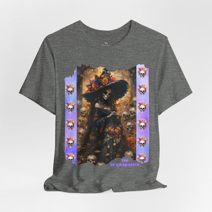 My Gothic Girl Dia De Los Muertos Graphic Tee – Gothic Streetwear, Whimsy Goth, Dark Poetry Alt Fashion