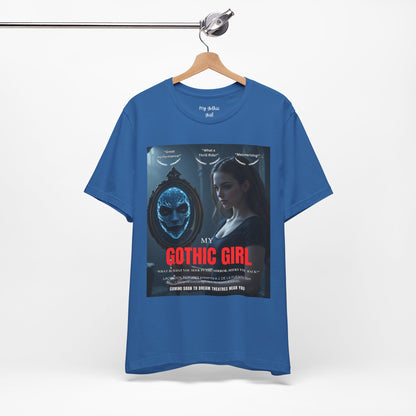 My Gothic Girl "Movie Poster" Graphic Tee – Gothic Streetwear, Whimsy Goth, Dark Poetry Alt Fashion