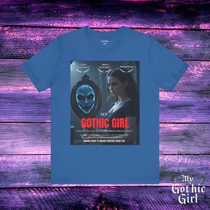 My Gothic Girl "Movie Poster" Graphic Tee – Gothic Streetwear, Whimsy Goth, Dark Poetry Alt Fashion