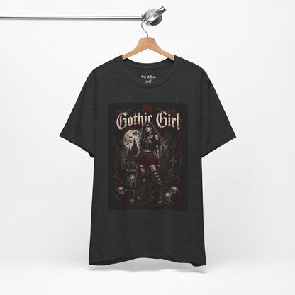 My Gothic Girl - Skater Girl Short Sleeve T Shirt