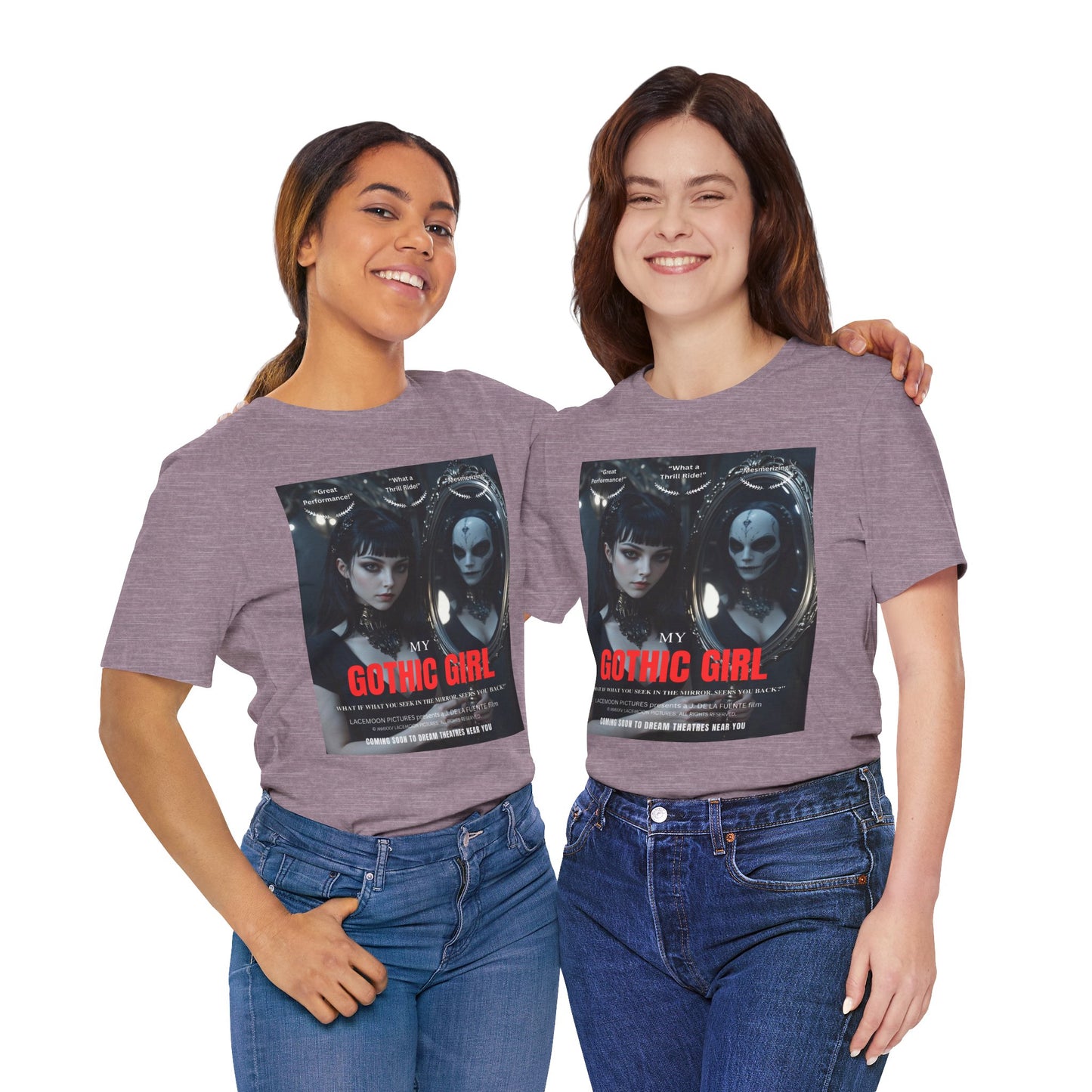 My Gothic Girl Graphic Tee – Whimsy Goth Streetwear, Dark Poetry Fashion, Alt Aesthetic Apparel