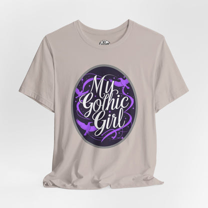 My Gothic Girl Poetic Goth Graphic Tee – Dark Alt Aesthetic Streetwear Fashion