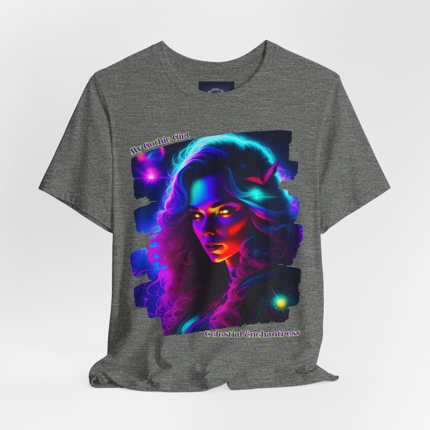 Celestial Enchantress Poetic Goth Graphic Tee – My Gothic Girl