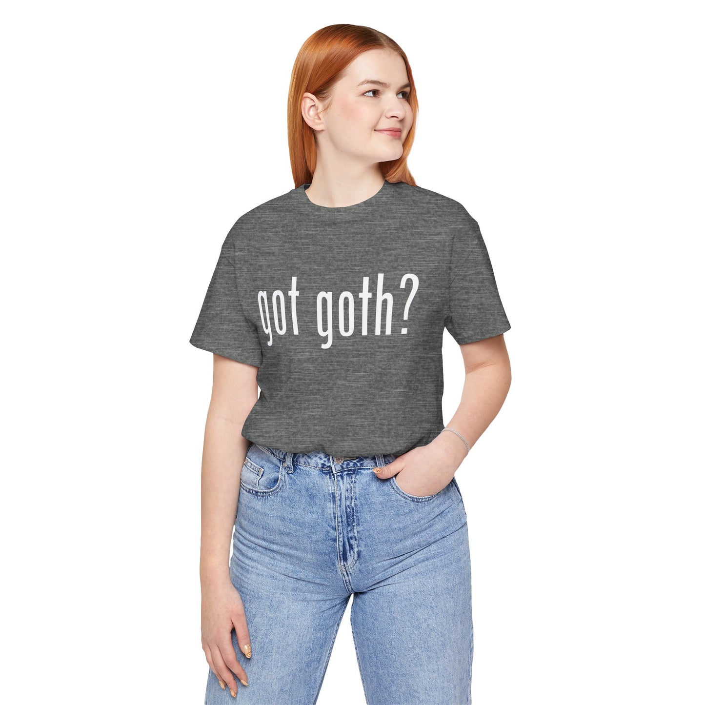 Gothic T-Shirts for Women & Men "got goth?" Dark Aesthetic & Alternative Tees – My Gothic Girl