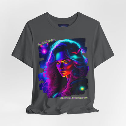 Celestial Enchantress Poetic Goth Graphic Tee – My Gothic Girl
