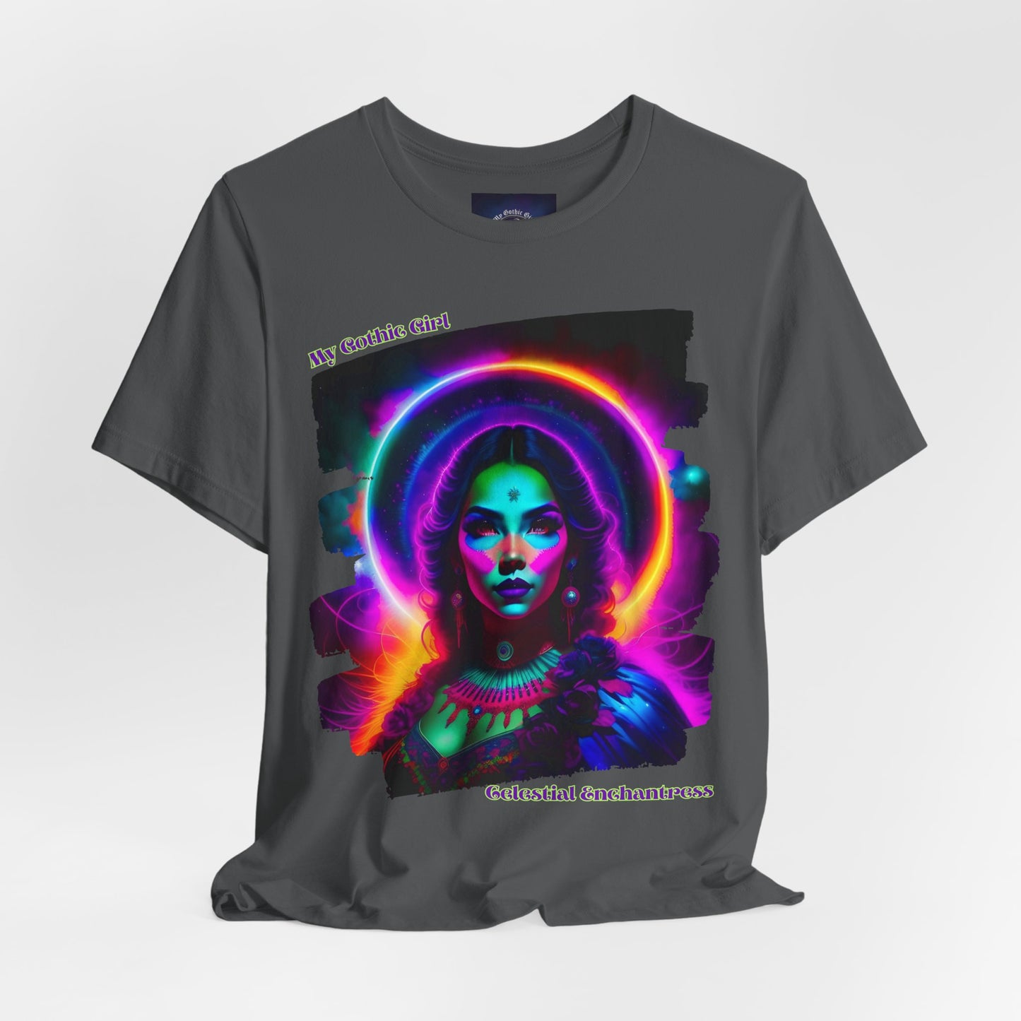 Celestial Enchantress Poetic Goth Graphic Tee – My Gothic Girl