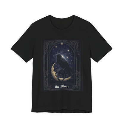 My Gothic Girl "Raven Moon" Graphic T-Shirt Unisex Gothic Dark Fashion Casual Wear