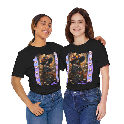 My Gothic Girl Dia De Los Muertos Graphic Tee – Gothic Streetwear, Whimsy Goth, Dark Poetry Alt Fashion