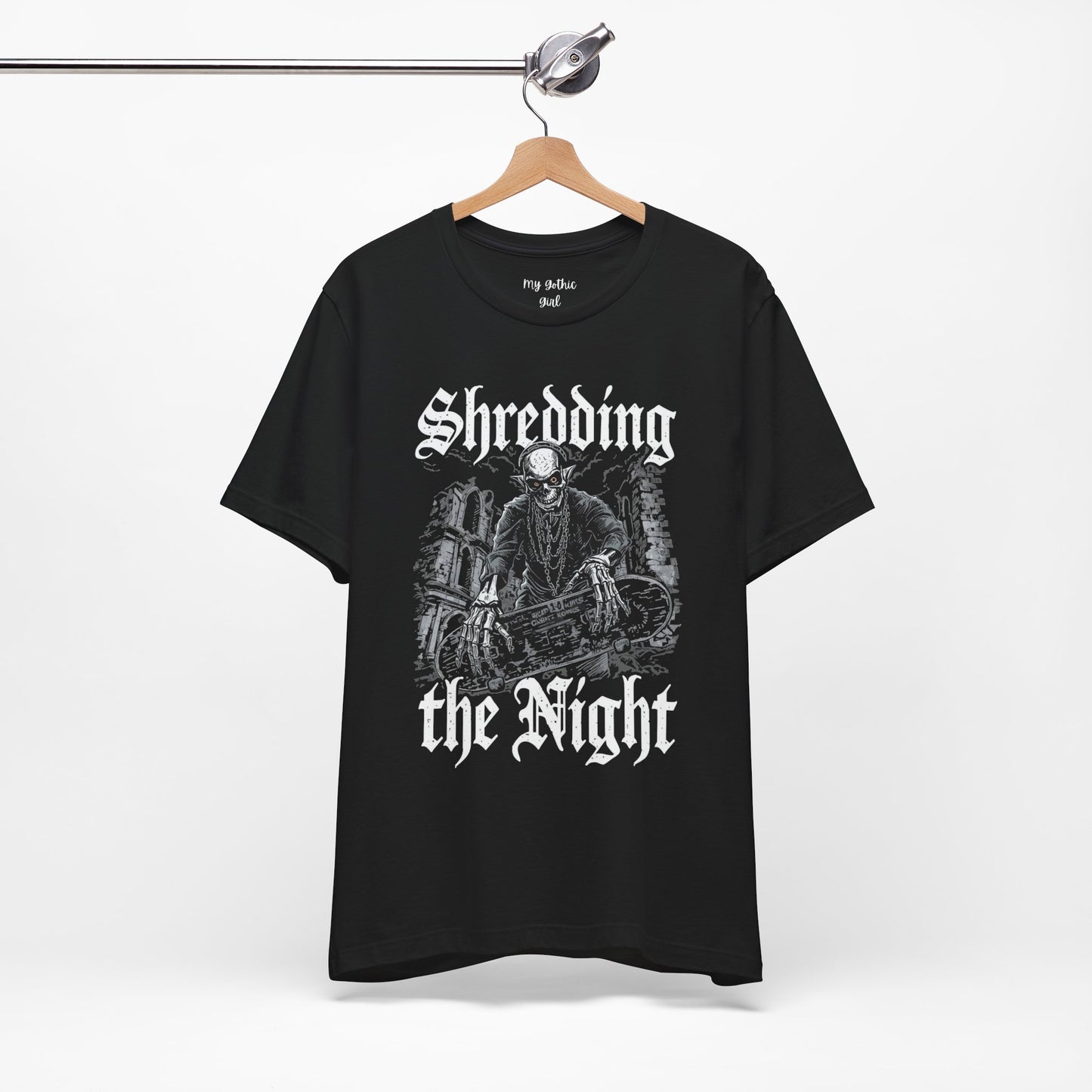 "Shredding The Night" Street Skater T Shirt