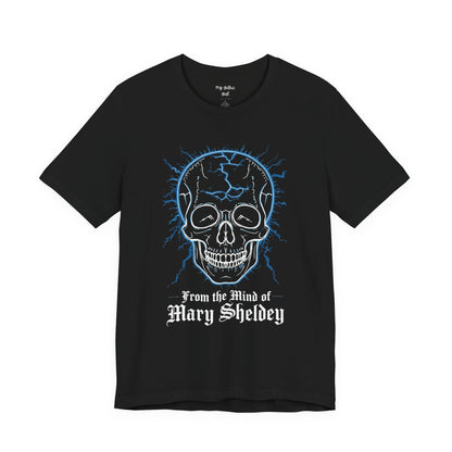"From The Mind Of Mary Shelley" Gothic Literary Horror T-Shirt